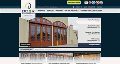 Desktop Screenshot of doorengineering.com